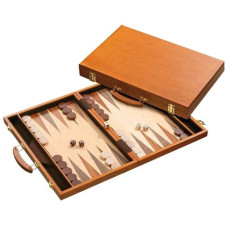 Backgammon Set Made of Wood Ithaka L