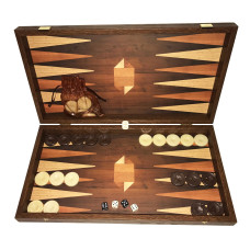 Backgammon Board in Wood Skinousa L