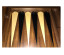 Backgammon komplett set i valnöt Magnific L (2992)