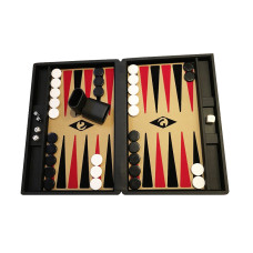Backgammon set M Popular 36 mm Stones BL-BE-BL-RE