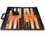 Backgammonspel i svart & orange Popular L för 40 mm bg-pjäser