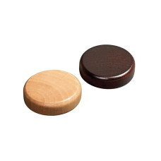 Backgammon Stones made of Alder Diam 25 mm