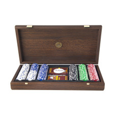 Complete Poker set Exclusive in wood