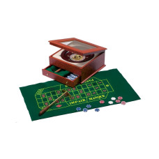 Roulette complete set wood and plexiglass Exclusive