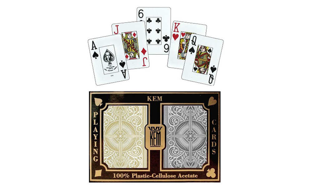 KEM Playing Cards Bridge size ARROW Jumbo Index
