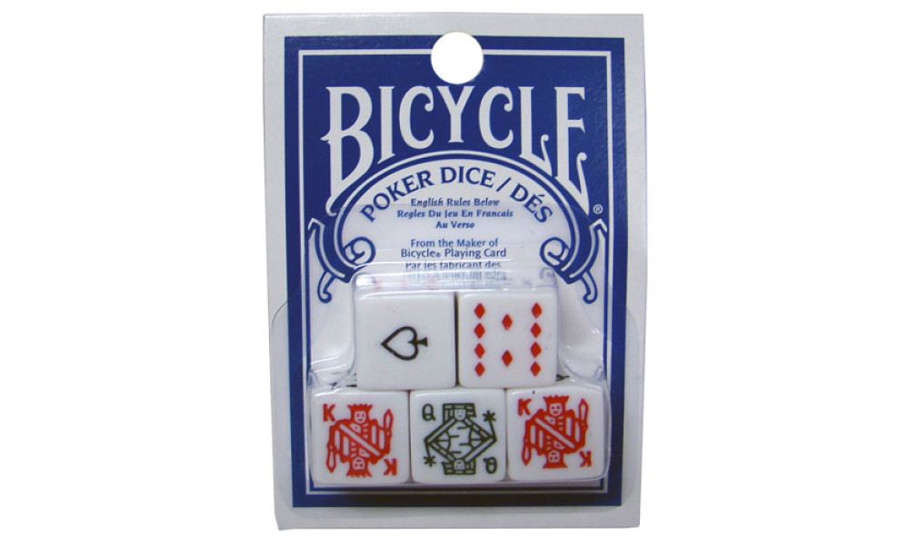 Poker Dice 5/8 Inch Pkg./5 