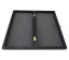 Draughts folding 8x8 wooden board in black