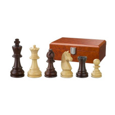 Wooden Chess Pieces Hand-carved Barbarossa KH 77 mm