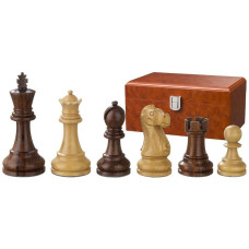 Wooden Chess Pieces Hand-carved Tutencham KH 95 mm