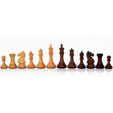 Wooden Chess Pieces Hand-carved Claudius KH 100 mm